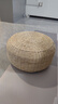 心楠日式榻榻米蒲團坐墊打坐禪修墊地上冥想墊陽(yáng)臺藤編家用墊子草編墊 蒲團坐墊（直徑40*高20cm） 曬單實(shí)拍圖