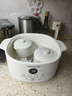 九陽(yáng)（Joyoung）電燉鍋電燉盅隔水燉鍋煮粥煲湯鍋家用多功能鍋嬰兒輔食鍋4.5L白瓷內膽燕窩盅GD186 曬單實(shí)拍圖