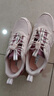 特步（XTEP）童鞋女童柔軟透氣網(wǎng)布休閑鞋束尾扣舒適運動(dòng)鞋 純凈粉/煙霧粉 34 曬單實(shí)拍圖