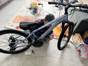 福特兒童自行車(chē)8-12到18歲小學(xué)生男女孩山地車(chē)輕量鋁合金變速減震單車(chē) 鈦金灰 24寸禧瑪諾21速【建議：135-155cm】 曬單實(shí)拍圖