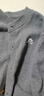 小象漢姆童裝男童中大童毛衣開(kāi)衫兒童針織衫純棉秋裝中大童外套 灰色 120 cm 曬單實(shí)拍圖