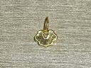 周大福祥云鎖碎金鎖包黃金吊墜(工費180)約1.1g EOF1941禮物 曬單實(shí)拍圖