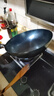 臻三環(huán)章丘鐵鍋手工炒鍋炒鍋無(wú)涂層炒菜鍋不易粘鍋老式熟鐵鍋宗師34cm 曬單實(shí)拍圖