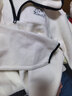 森馬（Semir）衛衣女秋冬季中長(cháng)款寬松立領(lǐng)抓絨上衣刺繡撞色連帽舒適內搭學(xué)院風(fēng) 【A款】奶白10501 L 165/88A 曬單實(shí)拍圖