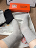 大嘴猴100%純棉襪子男士中筒春夏運動(dòng)純棉襪防臭10A抗菌吸汗透氣6雙禮盒 曬單實(shí)拍圖
