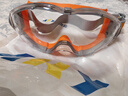 奧克云護目鏡防花粉防風(fēng)防霧工業(yè)切割防飛濺打磨防起霧可戴眼鏡勞保打磨防粉塵騎行高清防護眼鏡全封閉橙色 曬單實(shí)拍圖
