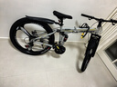 鳳凰（Phoenix） 鳳凰自行車(chē)可折疊山地車(chē)路虎男士成年人變速女式越野公路單車(chē) 三刀消灰/折疊雙避震/全競速軸承 26寸24速【參考：158-188cm】 曬單實(shí)拍圖
