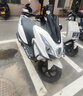 飛鷹天使眼150踏板燃油摩托車(chē) 安全智能雙碟剎代步省油 幻彩白至尊款 曬單實(shí)拍圖