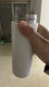 米家 保溫杯 316不銹鋼水杯 男女士杯子 大容量茶杯便攜 350ml白色 曬單實(shí)拍圖