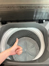 美的（Midea）波輪洗衣機全自動(dòng)家用9公斤大容量100%健康除螨一級能效宿舍租房神器以舊換新 MB90V33B 波輪 曬單實(shí)拍圖