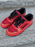卡賓鞋子男春季2026馬年限定紅色本命年休閑板鞋百搭厚底增高喜慶潮鞋 棗紅色 41 【標準皮鞋尺碼】 曬單實(shí)拍圖