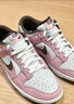 耐克女子輕便皮面運動(dòng)鞋冬季平底膠底板鞋NIKE DUNK LOW HV1799 161帆白/釉粉/帆白/巴洛克棕 39 曬單實(shí)拍圖