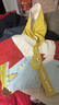 贏(yíng)一貝（Yingyibei）男童休閑外套秋季嬰幼兒新款洋氣寶寶三合一軟殼秋冬小童兒童衣服 橘袖外套+內膽兩件套 90 曬單實(shí)拍圖