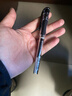 uni三菱（uni）UM-153耐水速記中性筆1.0mm 簽字筆書(shū)寫(xiě)順滑 雙珠水筆 黑色 5支裝 曬單實(shí)拍圖