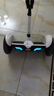 領(lǐng)奧電動(dòng)兒童智能平衡車(chē)3-6-12歲體感8到10歲到15歲以上腿控成年人兩輪自動(dòng)手扶雙輪新款平行車(chē) K6旗艦白54V【三控+APP+炫光輪】 曬單實(shí)拍圖