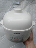 蘇泊爾（SUPOR）電燉鍋電燉盅燉湯盅迷你1L煲湯鍋1-2-3人煮粥鍋熬粥燕窩燉盅養生輔食鍋多功能鍋 【白瓷燉盅 DZ10YC882】 1L 曬單實(shí)拍圖