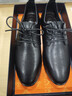 老人頭皮鞋男時(shí)尚百搭休閑男士皮鞋真皮軟底舒適鞋子男韓版潮流商務(wù)男鞋 黑色光面 40 曬單實(shí)拍圖
