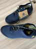 代爾塔(Deltaplus)透氣松緊勞保鞋雙層飛織全網(wǎng)面PU大底防砸防刺穿防靜電301228安全鞋 藍黃 39 曬單實(shí)拍圖