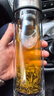 富光玻璃杯雙層 帶茶隔大容量隔熱茶杯高檔商務(wù)泡茶車(chē)載水杯透明杯子 曬單實(shí)拍圖