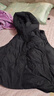 鴨鴨（YAYA）羽絨馬甲女外穿2025新款親子裝時(shí)尚韓版寬松潮流休閑保暖坎肩HF 黑色 M （170） 成人裝 曬單實(shí)拍圖