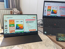 雕塑家15.6英寸便攜式顯示器  電腦手機筆記本辦公副屏 PS4/5 Switch游戲擴展分屏Type-C一線(xiàn)直連MF16LD 曬單實(shí)拍圖