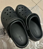 卡駱馳（CROCS）貝拉洞洞鞋厚底拖鞋|210062 黑色-001    39 (240mm)   曬單實(shí)拍圖