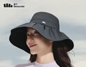 蕉下（beneunder）遮陽(yáng)帽防曬帽女大帽檐漁夫帽子男登山帽太陽(yáng)帽全臉遮陽(yáng)防紫外線(xiàn)  曬單實(shí)拍圖