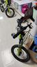 361°中大兒童自行車(chē)6-7-12歲碟剎減震學(xué)生腳踏越野山地車(chē)變速18寸綠色 曬單實(shí)拍圖