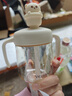 英氏（YEEHOO）兒童水杯嬰兒寶寶牛奶杯子吸管奶瓶1-3歲學(xué)飲杯吸管杯幼兒園 曬單實(shí)拍圖