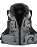 品之德 多功能專(zhuān)業(yè)救生衣釣魚(yú)馬甲背心海釣服大浮力大人專(zhuān)業(yè)船用便攜浮衣 灰色2XL 曬單實(shí)拍圖