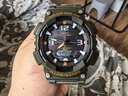 卡西歐（CASIO）大眾指針系列 太陽(yáng)能防水數字雙顯運動(dòng)休閑男表 AQ-S810W-3AVDF 曬單實(shí)拍圖