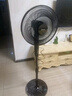 美的（Midea）遙控定時(shí)搖頭家用客廳強大風(fēng)力電風(fēng)扇立式落地扇七葉工業(yè)風(fēng)扇辦公室宿舍租房臥室大風(fēng)扇輕音非靜音 加高機身/遙控定時(shí)35ER1 曬單實(shí)拍圖