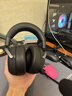 雙飛燕（A4TECH）野蠻部落TR50無(wú)線(xiàn)/藍牙/有線(xiàn)電競耳機 昊天狼隊同款三角洲無(wú)畏契約吃雞頭戴式血手幽靈游戲 高雅黑 曬單實(shí)拍圖