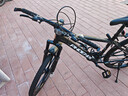 鳳凰鋁合金山地自行車(chē)成年人男士女士油剎可鎖雙減震山地車(chē)自行車(chē)學(xué)生 耀夜黑/全軸承/六刀輪 26英寸（適合身高160-180） 24速鳳凰定位變速【碳鋼車(chē)架】 曬單實(shí)拍圖