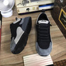 Jeep吉普男鞋2026春季新款透氣運動(dòng)休閑鞋男戶(hù)外旅游登山厚底阿甘潮鞋 黑灰色(運動(dòng)碼) 41 曬單實(shí)拍圖