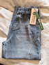 左西童裝男童牛仔褲春裝兒童春款褲子2026新款洋氣彎刀褲 牛仔色 150 曬單實(shí)拍圖