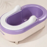 世紀寶貝（babyhood）嬰兒洗屁屁神器 寶寶坐浴盆洗屁股盆兒童洗PP盆加厚PU坐墊 香檳粉 曬單實(shí)拍圖