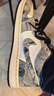 耐克（NIKE）Air Jordan 1 Low AJ1水洗丹寧牛仔藍男子低幫板鞋 CZ8455-100 42 曬單實(shí)拍圖
