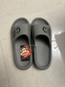 大嘴猴夏季涼拖鞋男26新款厚底可外穿室內家居防滑耐磨浴室洗澡情侶拖鞋 灰色 【正品保障】 44-45 標準碼（內長(cháng)275mm） 曬單實(shí)拍圖