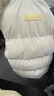 真維斯棉馬甲男女同款2026秋冬潮牌青少年羽雙面穿絨坎肩情侶保暖外套男 1XM21/MJ805白色 M （建議90-120斤） 曬單實(shí)拍圖