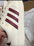 adidas NY 90 STRIPES經(jīng)典運動(dòng)板鞋男女阿迪達斯三葉草 漢玉白/紅色/金色   42 曬單實(shí)拍圖