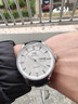 上海（SHANGHAI）手表男款 國民系列 夜光男士自動(dòng)機械透底皮帶雙歷男表 918 白盤(pán) 曬單實(shí)拍圖