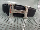 卡家愛(ài)家真皮男士皮帶個(gè)性?huà)炜坌蓍e百搭頭層牛皮青年腰帶  棕色115cm 曬單實(shí)拍圖