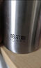 哈爾斯316L不銹鋼保溫杯大容量男士茶水分離泡茶水杯子外出便攜式660ML 曬單實(shí)拍圖