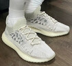 阿迪達斯男女YEEZY 350 V2 白玉石椰子休閑鞋H06519 43 曬單實(shí)拍圖