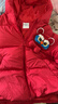 巴拉巴拉童裝兒童羽絨服男童女童2025新款春裝拜年服紅色國風(fēng)寶寶外套加厚 曬單實(shí)拍圖