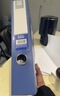 晨光（M&G）文具 10只A4/55mm檔案盒粘扣文件盒 憑證收納資料盒 藍色票據塑料盒辦公財會(huì )用品ADM929Z9 曬單實(shí)拍圖