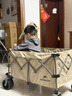 Naturehike挪客輕折戶(hù)外露營(yíng)推車(chē)聚攏營(yíng)地車(chē)野餐擺攤買(mǎi)菜出行車(chē) 卡其色340L 曬單實(shí)拍圖