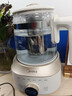 美的（Midea）全玻璃養生壺全自動(dòng)燒水壺母嬰恒溫電熱水壺花茶壺全包裹護底防碎1.5L MK-YS15B201 曬單實(shí)拍圖