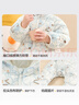 巴拉巴拉童裝嬰兒連體羽絨服輕薄羽絨服寶寶衣服冬裝抱衣爬服男童女童 白藍色調00318 90cm 曬單實(shí)拍圖